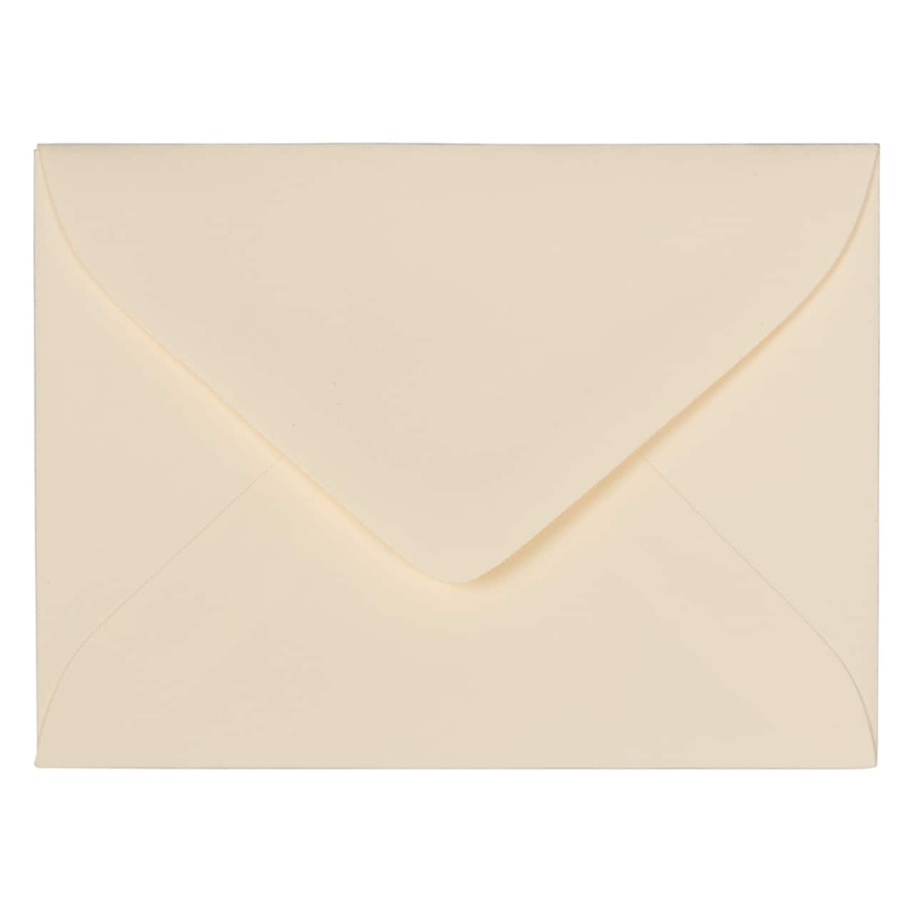 JAM Paper 2.75" x 3.75" Ivory Mini Commercial Envelopes, 100ct.
